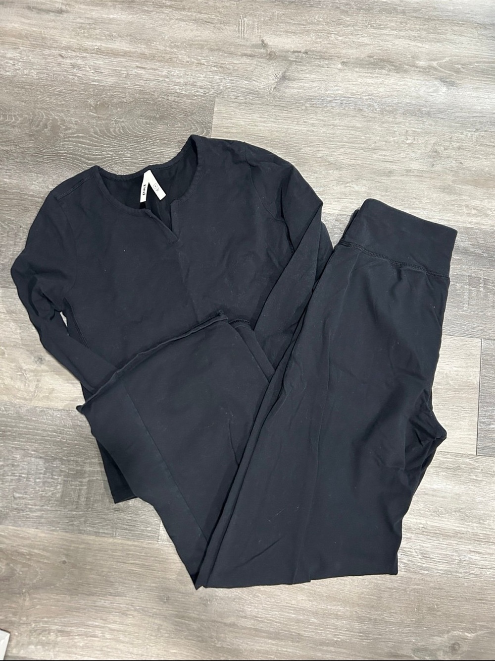 Pact Black Track Pants & Matching Top Set